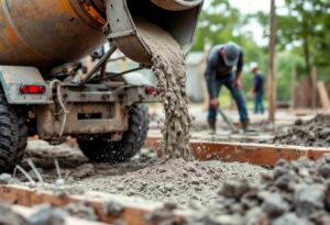 الخرسانة الجاهزة ready mix concrete