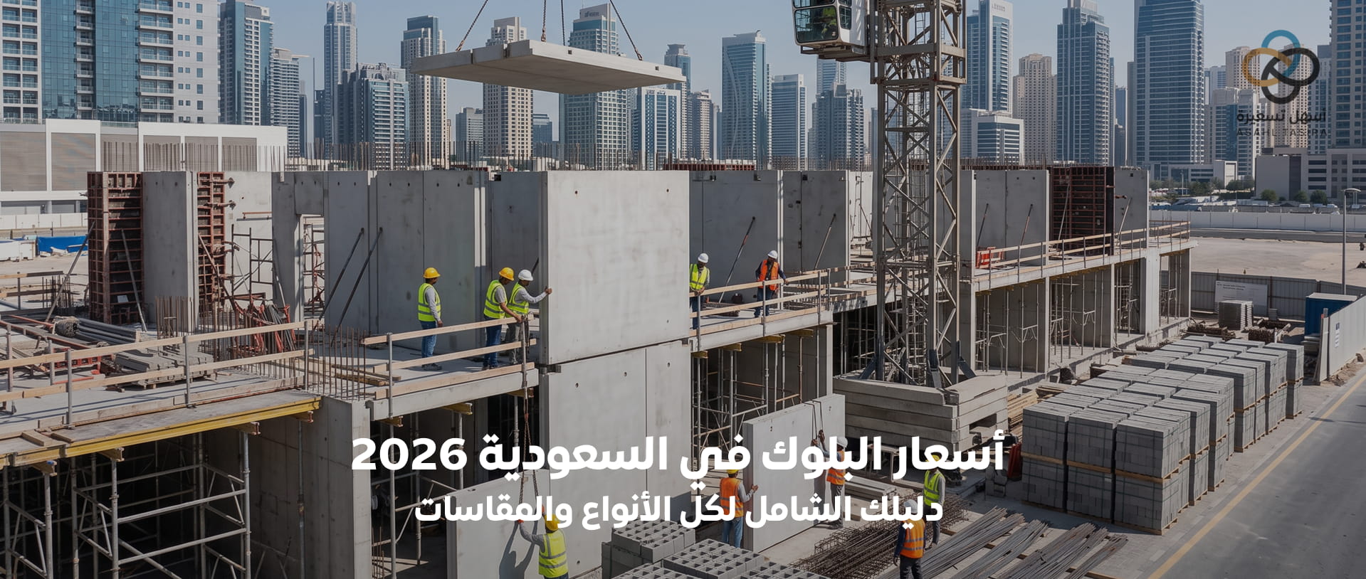 أسعار البلوك في السعودية 2026، دليلك الشامل لكل الأنواع والمقاسات